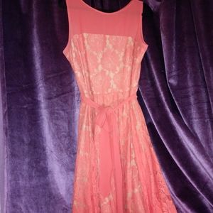 A-line dress- sleeveless